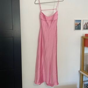 Pink Maxi Zara dress